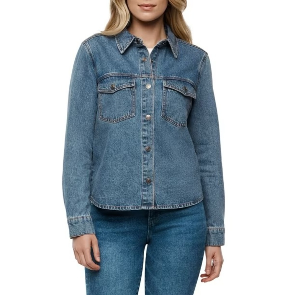 ✨Express Denim Jean Jacket Blue Size XL
